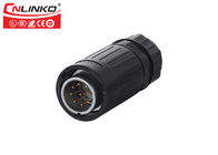 20AWG PBT 250V 5A Waterproof Power Connector Cnlinko 20AWG 9 Pin Connector