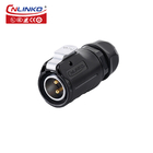 M20 4Pin Outdoor Waterproof Circular Connectors 500V 20A IP67 For LED Lighting